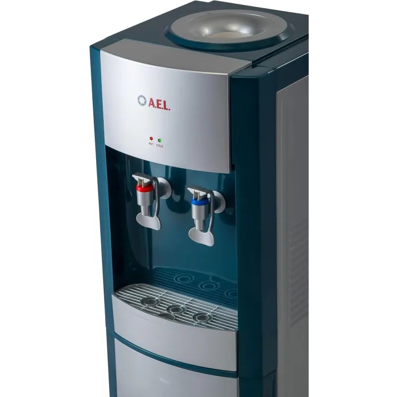 Кулер для воды AEL LD-AEL-28c marengo/silver напольный электронное охлажд