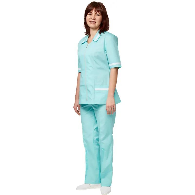 Костюм для медицинского персонала м09-КБР св. мор.волн (р.60-62) 170-176