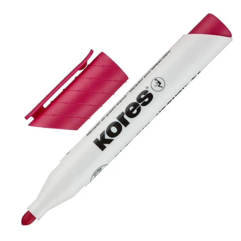 Набор маркеров для белых досок KORES 3мм 6шт/уп 20802