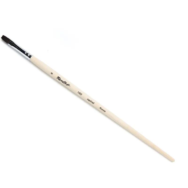 Кисть Roubloff белка плоская 8 ЖБ2-08,02Б