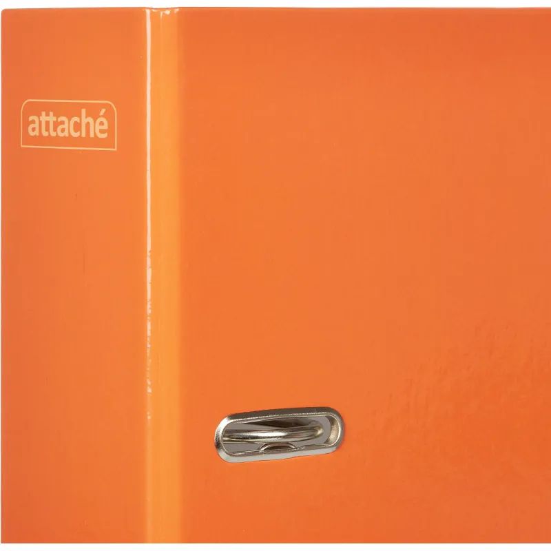 Папка-регистратор Attache Fantasy 75мм ламин.картон оранжевый,бум/лам.карт