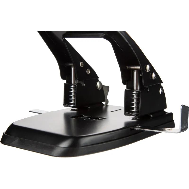 Дырокол Attache Economy до 30 листов, с линейкой, цвет черный