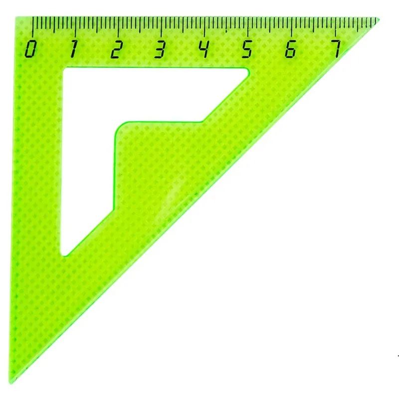 Набор малый: линейка 15см, угольники 10см и 7см, трансп-р 10см,цвет васс.