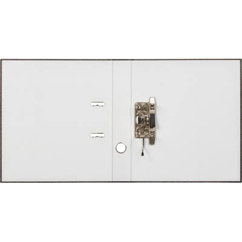 Папка-регистратор без угAttacheEconomy_50мм мрам ч/б,уп.10шт,бум/бум,крам.к