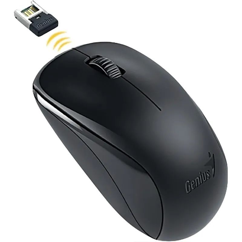 Мышь компьютерная Genius NX-7000 Black, Wireless