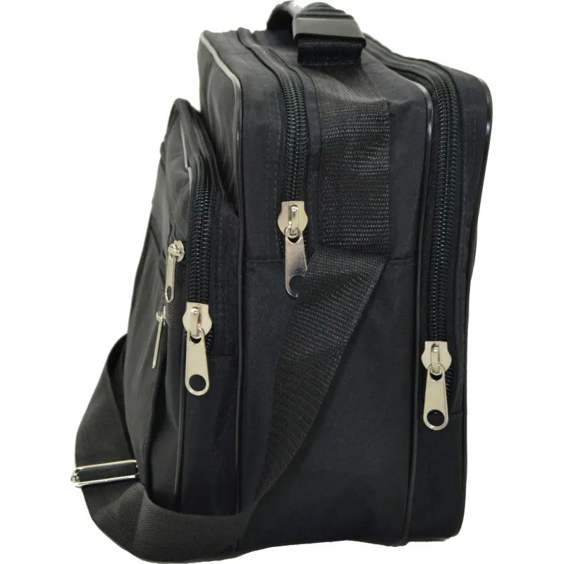 Сумка для документов мужская черная 076