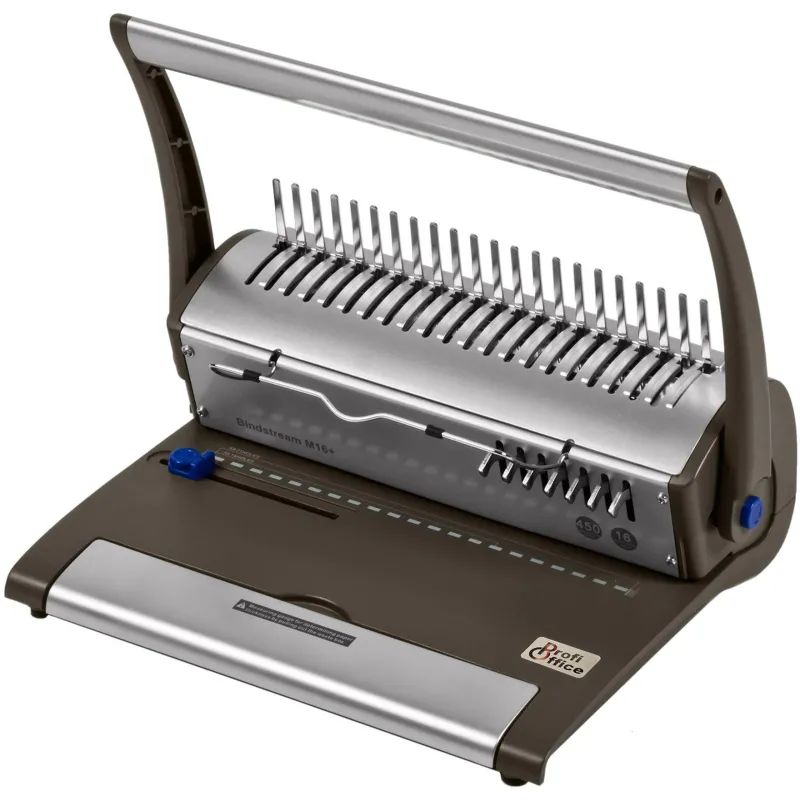 Брошюровщик ProfiOffice Bindstream M16 Plus, А4, 16л./450л., пл.пруж.