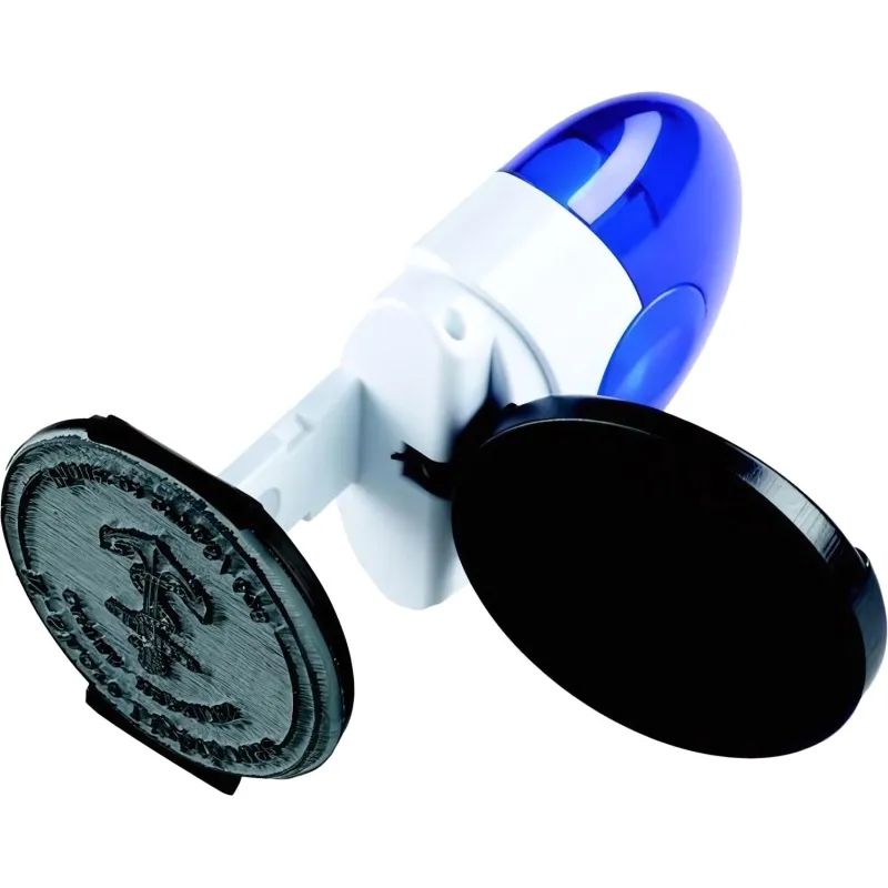 Оснастка для печати кругл. карман. Pocket Stamp R40 индиго Colop