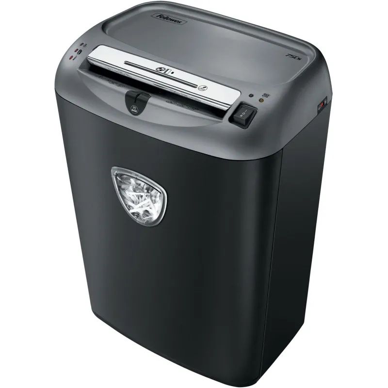 Шредер (уничтожитель) Fellowes 75Cs, 4ур.секр., 12лист, 27л