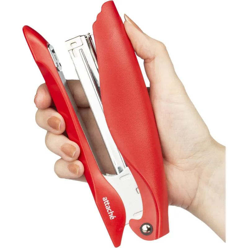 Степлер Attache №24/6 до 20л. увелич. глубина закладки красн антистеп