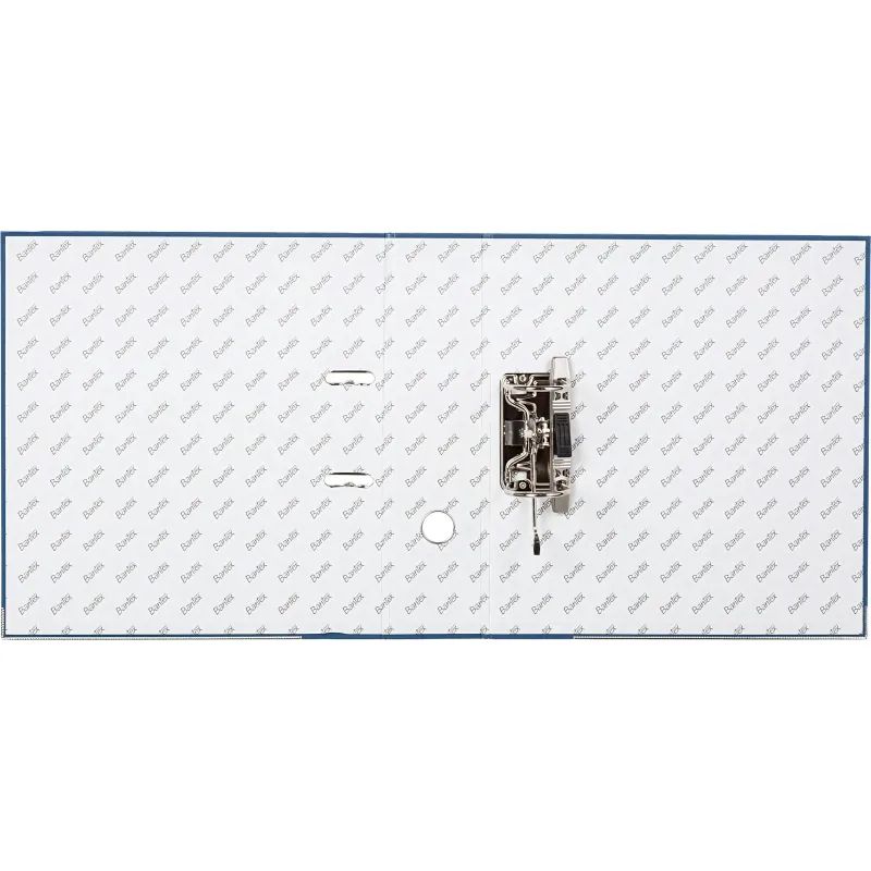 Папка-регистратор ECONOMY PLUS 80мм,син,ПБП1,карм.кор,мет.уг