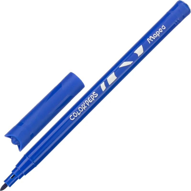 Фломастеры Maped COLOR&#039;PEPS OCEAN,супер-смываемые,24цв/наб,845722