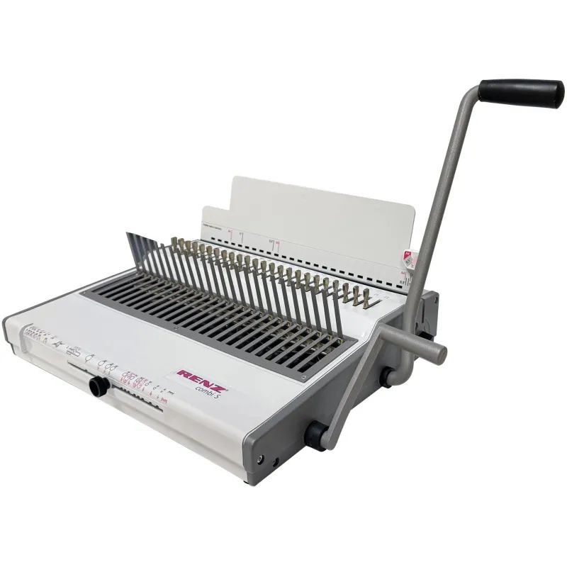 Брошюровщик Renz Combi S, без огр., А4 20л./500л., пл.пруж