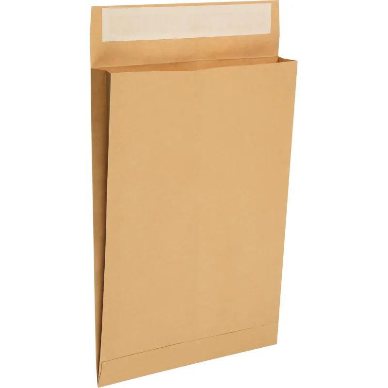 Пакет крафт E4 стрип Extrapack 300х400х40 120г 250шт/уп/6586