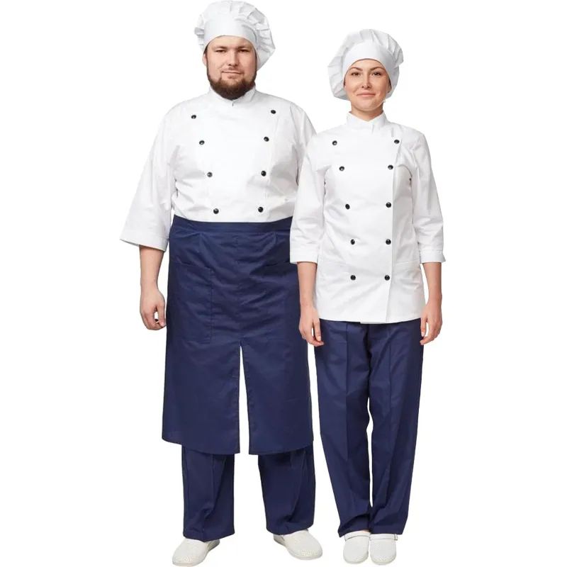 Куртка поварская универс. у14-КУ белая (р.60-62) р.170-176