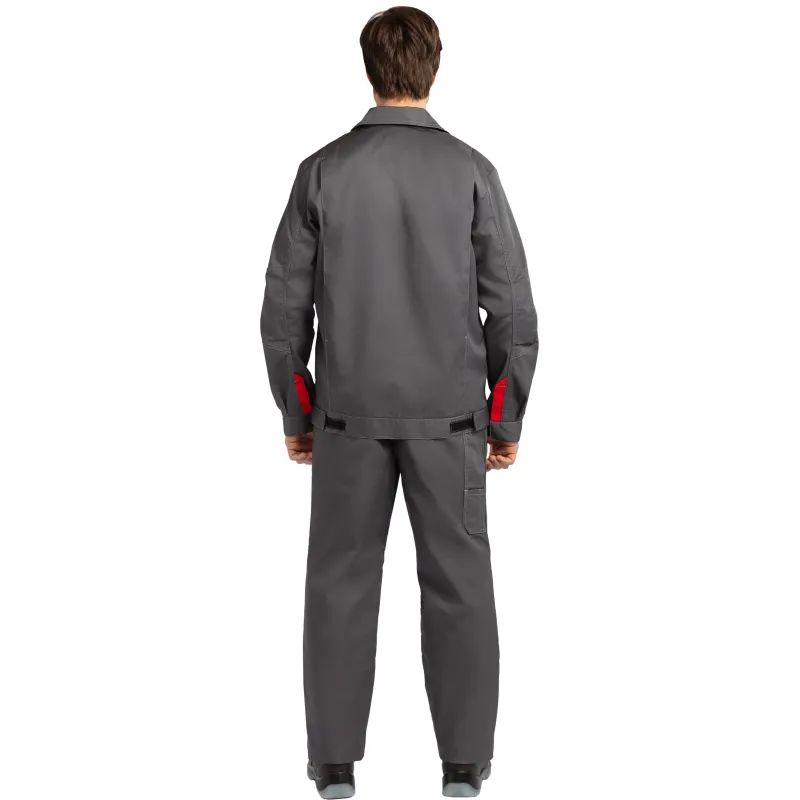 Костюм летний муж л10-КБР т-сер/св-сер(р.48-50) 182-188 (серия Л)