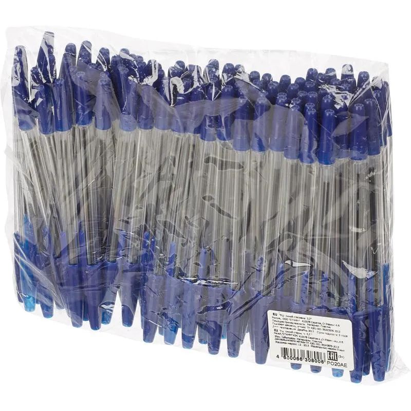 Ручка шариковая неавтомат. Attache Оптима 0,7 мм син масл. Осн РО20АЕ