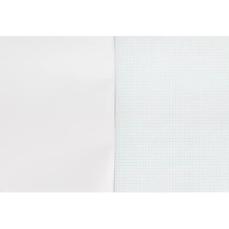 Тетрадь общая 96л,клет,А4,скреп,обл.бумвин,цвета в асс