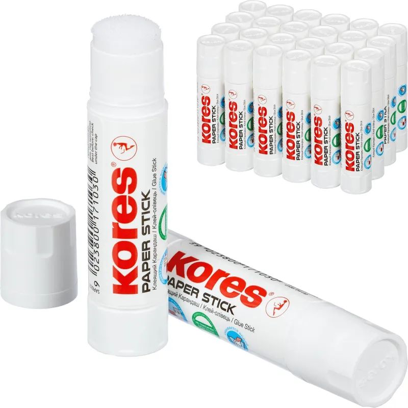 Клей-карандаш 10г KORES Paper Stick &#039;17103