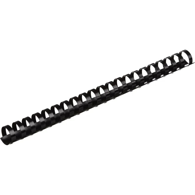 Пружины для переплета пластиковые Promega office 22мм черные 50шт/уп.