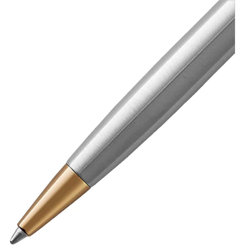 Ручка шариковая PARKER SONNET STAINLESS STEEL GT черн 1931507