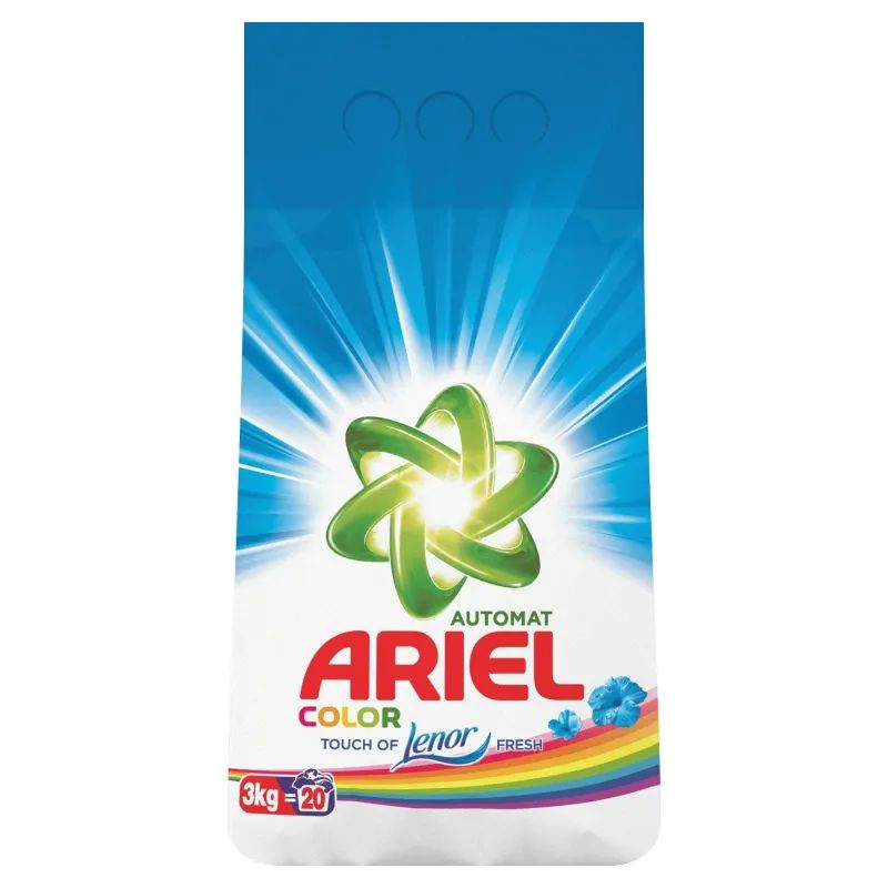 Порошок стиральный Ariel Аква Пудра Color автомат 3кг д/цветного белья