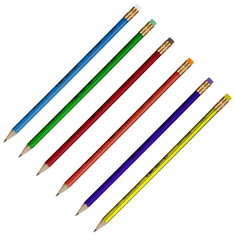 Карандаш чернографитный KOH-I-NOOR 1372 ORIENTAL HB с ластиком Чехия