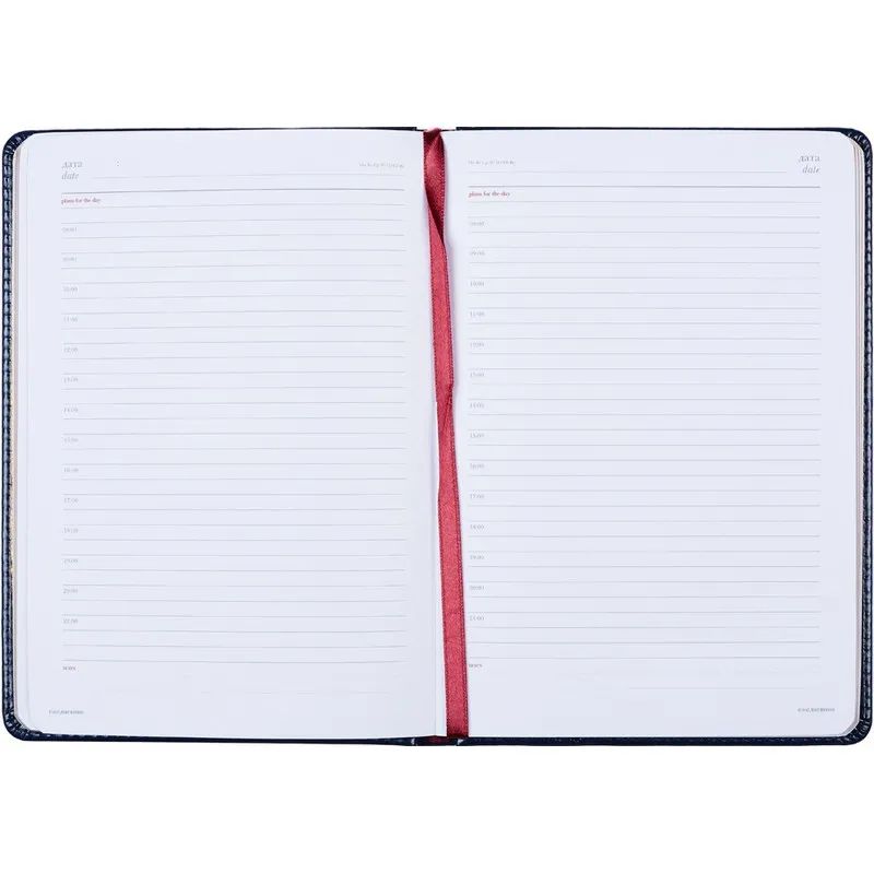 Ежедневник недатированный синий,А5,145х205мм,136л, Sidney NEBRASKA 3-128/04