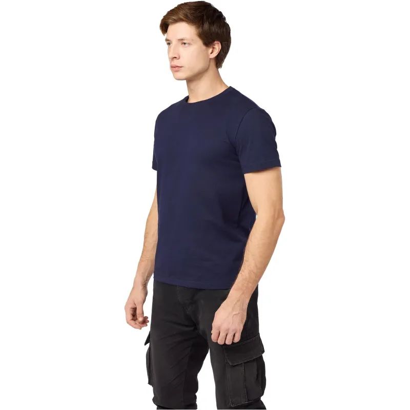 Футболка (160 г.) с кор.рукавом т.-син.(XXL)