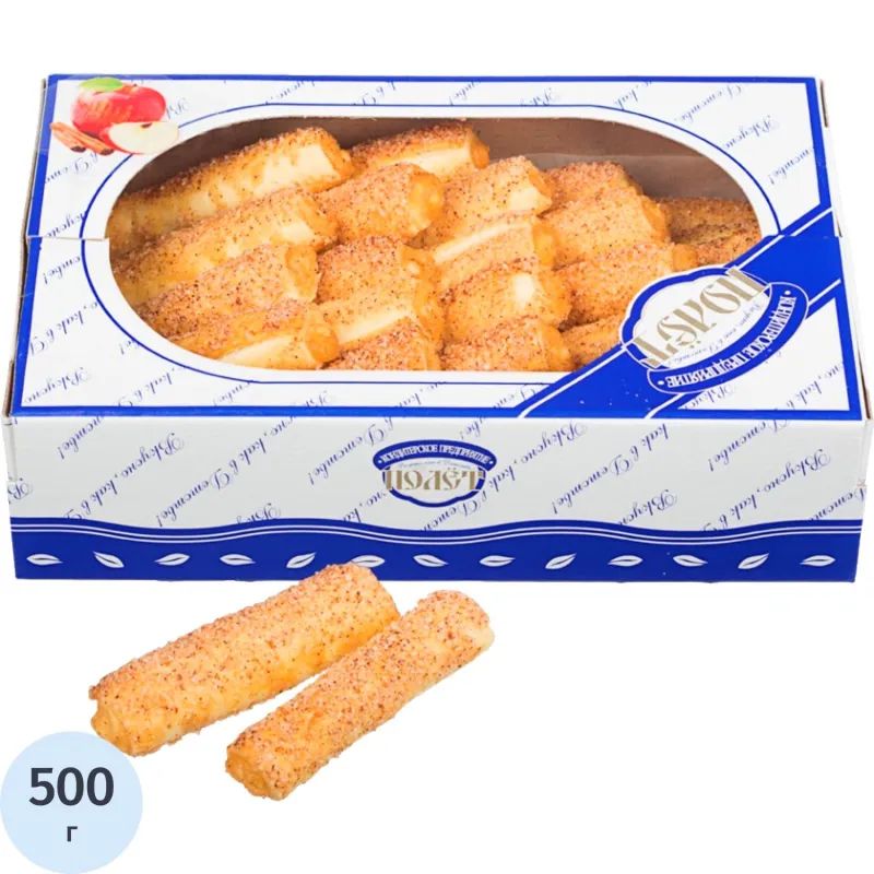 Печенье Слоеный десерт лимоньерки Полет с яблоком и корицей, 500г