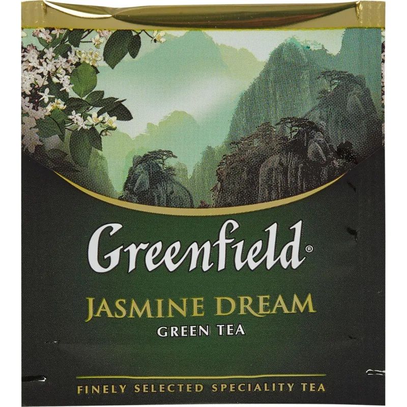 Чай Greenfield Jasmin Dream зеленый,100пак/уп 0586-09 Т
