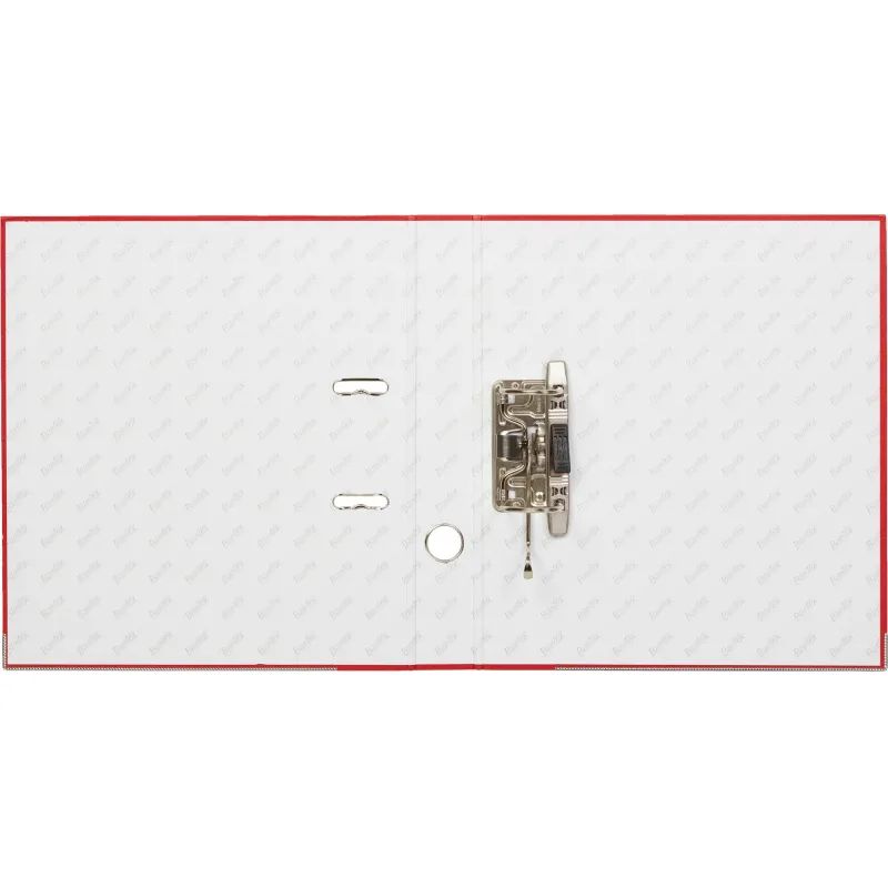 Папка-регистратор ECONOMY PLUS 50мм,крас,ПБП1,карм.ко,мет.уг