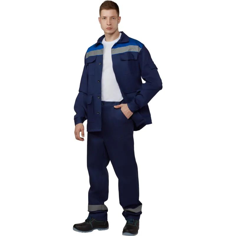 Костюм летний муж л05-КБР син/вас (р.48-50) 182-188 (Арсенал-СП)