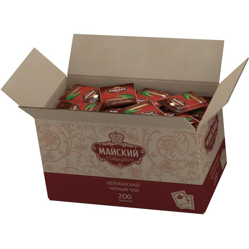 Чай Майский черный 2гx200 сашет 14286