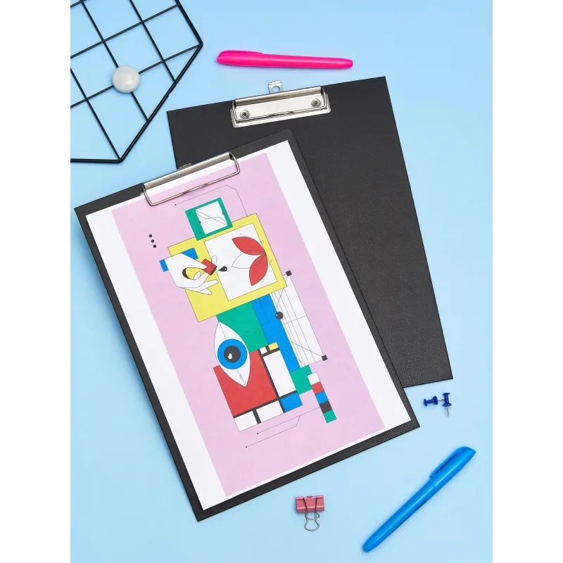 Папка-планшет д/бумаг Attache 560090 A4 черный