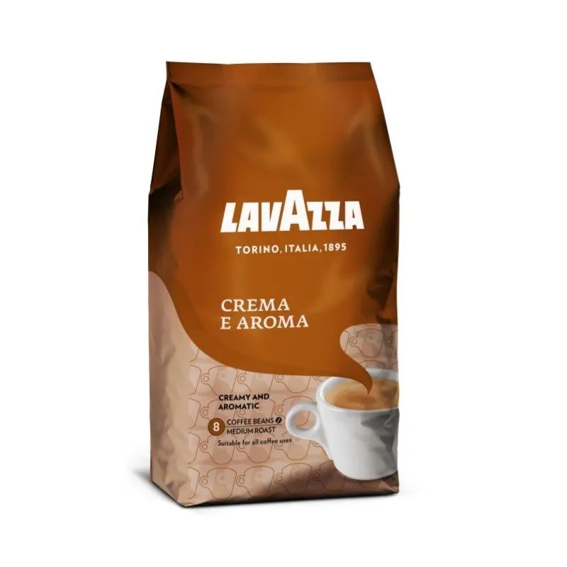 Кофе Lavazza Crema e Aroma в зернах, 1кг (спец)