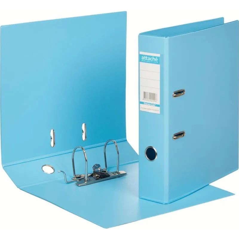 Папка-регистратор Strong Line 70мм,небесн-голуб,ПБП2,карм.кор