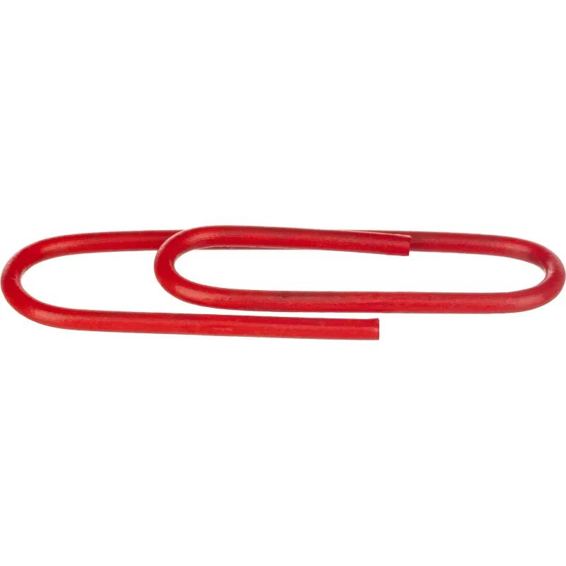 Скрепки Attache с полимерным покрытием,28 мм,разноцветные, 100 шт/уп