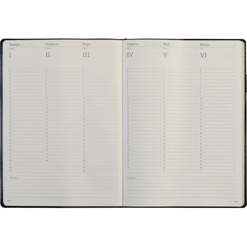 Еженедельник недатированный синий,A4,222х302мм,128 стр.,Br.V.PROFY 3-098/01