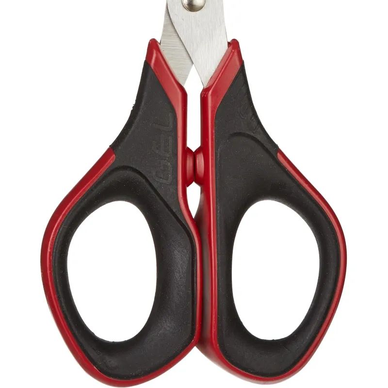 Ножницы Maped ADVANCED SOFT GEL 170мм эргон.ручки,гел.встав,крас/чер,496210