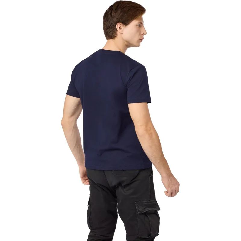 Футболка (160 г.) с кор.рукавом т.-син.(XXL)