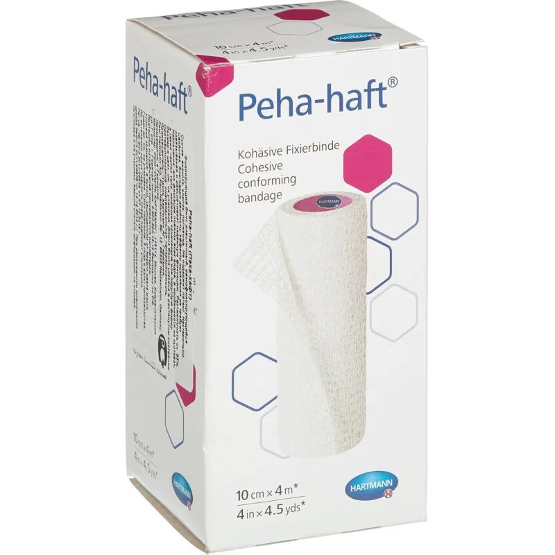 Бинт самофикс эласт 4 м х 10 см PEHA-HAFT  9324862/932444