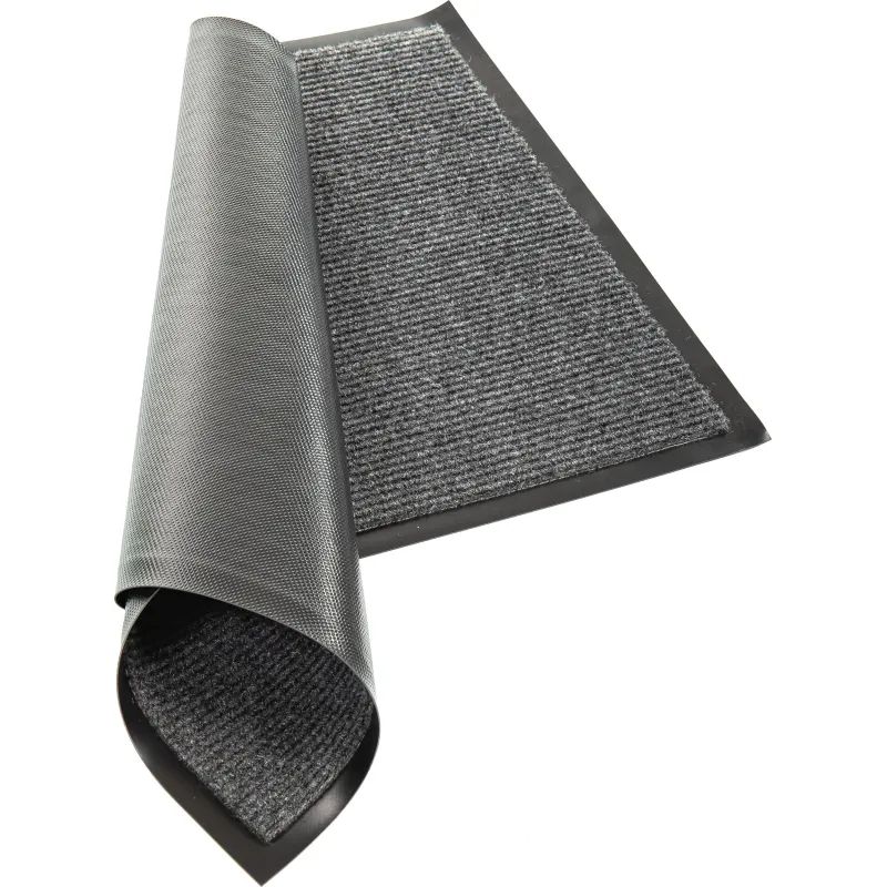 Коврик входной влаговпитывающий КОМФОРТ 90х150 см серый