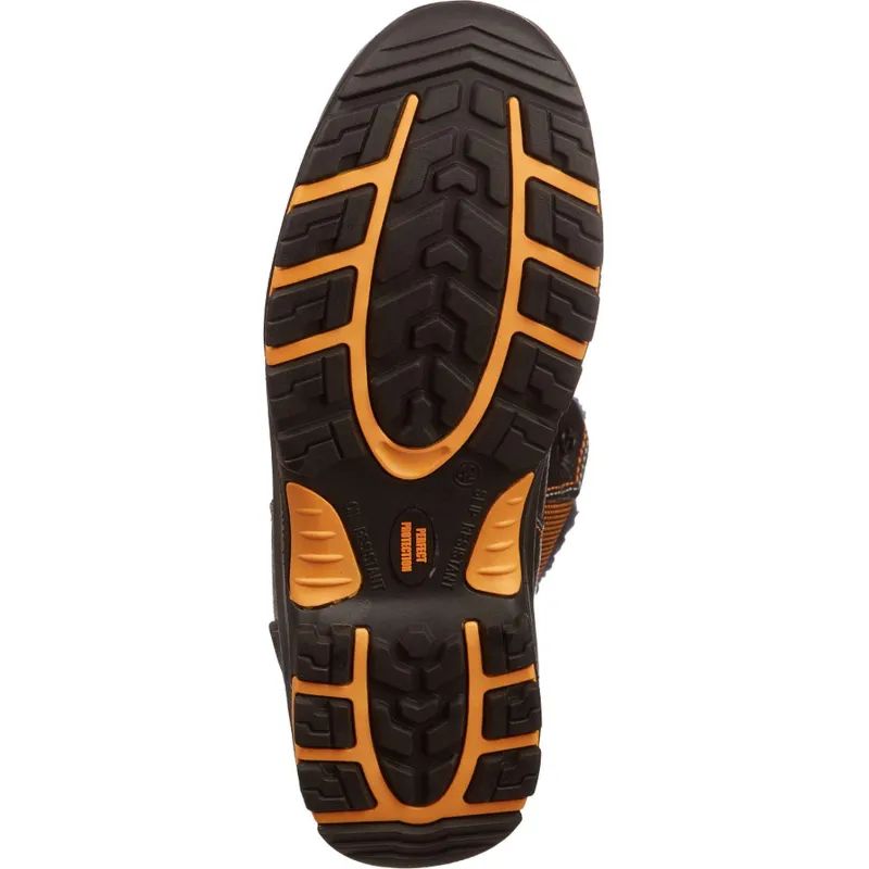 Ботинки с высоким берцем PERFECT PROTECTION ПУ/НР с ПП+НМ+АС р.41 (111735)