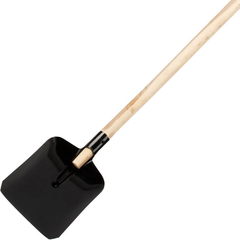 Лопата совковая 23x28см сталь с р/ж деревянный черенок 140 см 61461