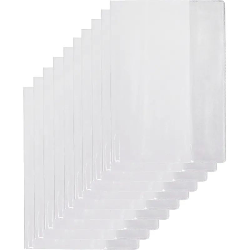 Набор обложек д/рабочих тетрадей,прописей,241х345,ПВХ, 110мкм, 10 шт/уп