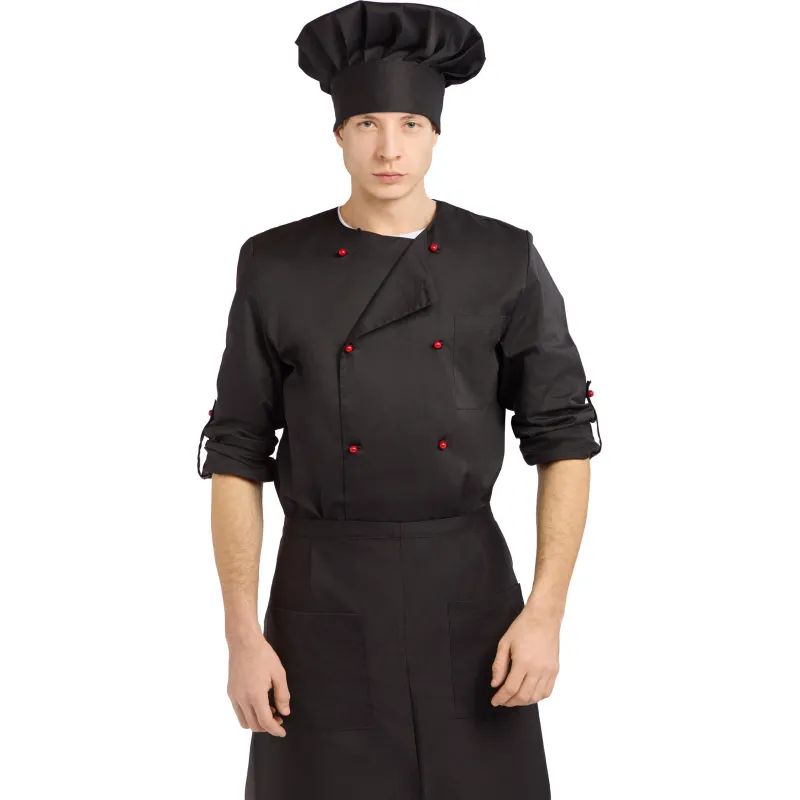 Фартук поварской универсальный черный