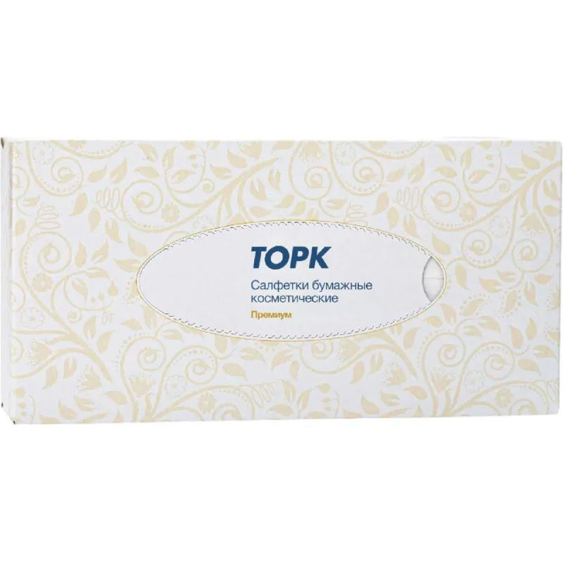 Салфетки косметические Торк/Tellus F1 д/лица 2сл. 100шт/уп 120380