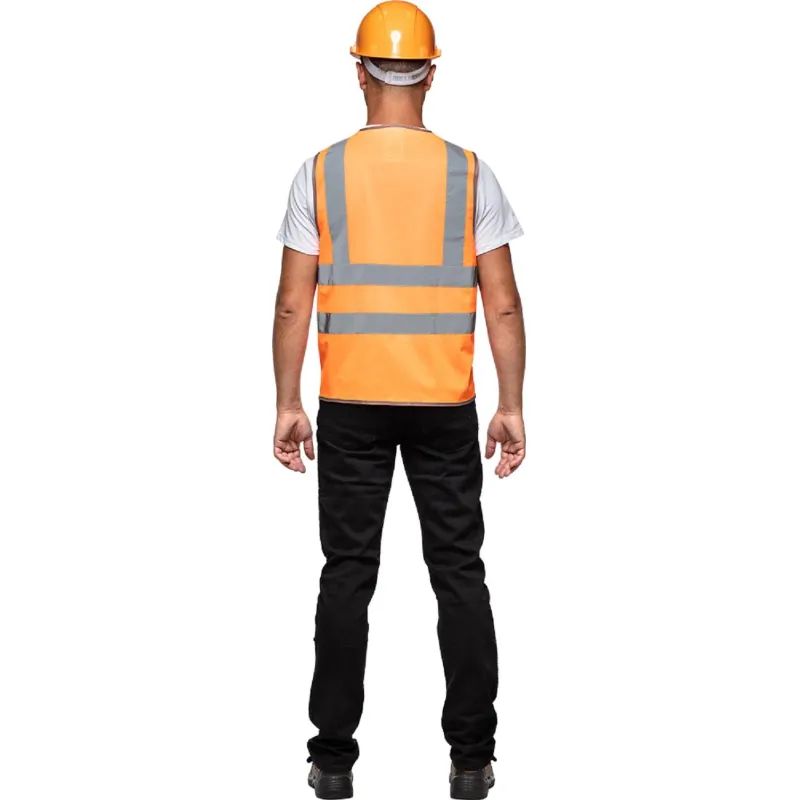 Жилет сигнальный Тип8Т, цв.оранж.(р.ХХХL/60-62)