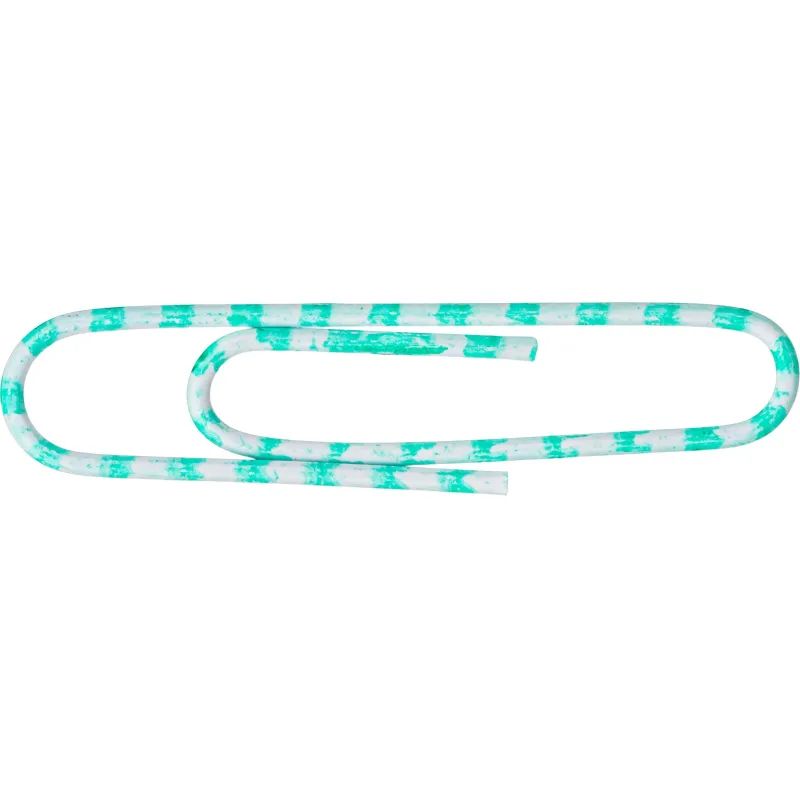 Скрепки Attache Зебра с полимерным покрытием,50 мм,разноцветные,50 шт/уп